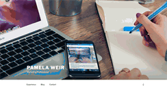 Desktop Screenshot of pamelaweir.com